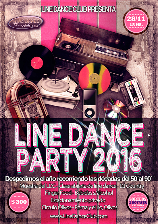 Line Dance Party Fin de Año 2016