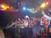 Animacion de bailarinas de Line Dance