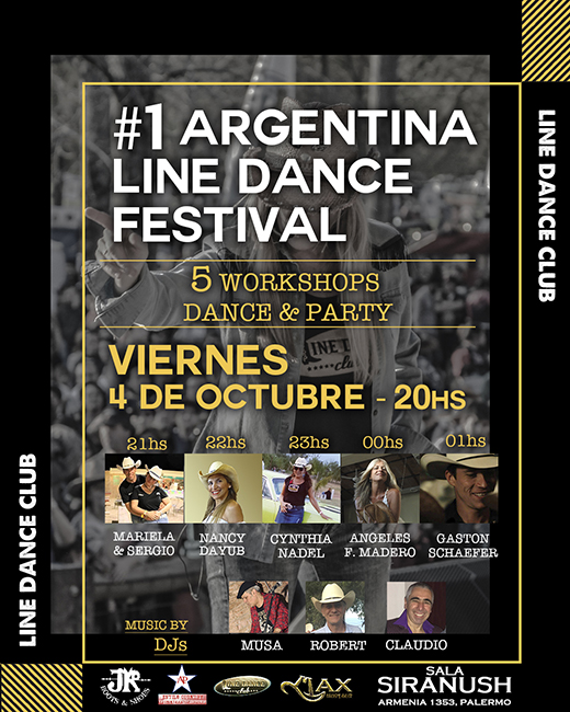 Show de LINE DANCE CLUB EN SIRANUSH