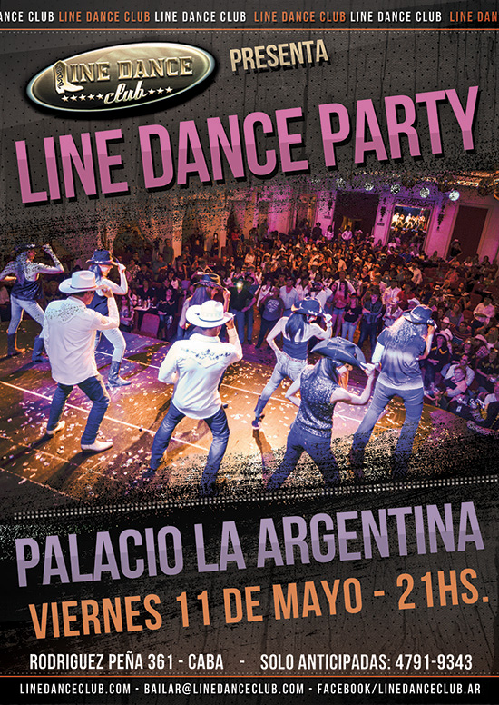 Line Dance Party Palacio La Argentina