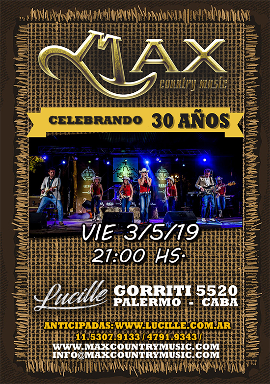 Show de MAX & LINE DANCE CLUB EN LUCILLE