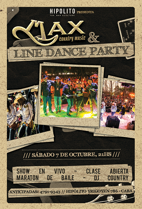 MAX y Line Dance Party Hipolito 786