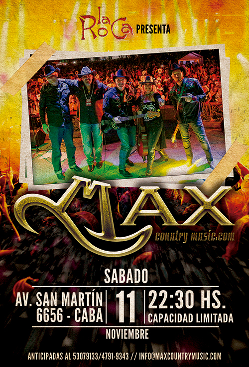 MAX en La Roca Bar 11-11