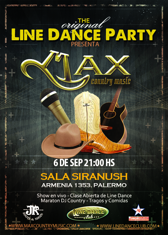 Show de MAX & LINE DANCE CLUB EN LUCILLE